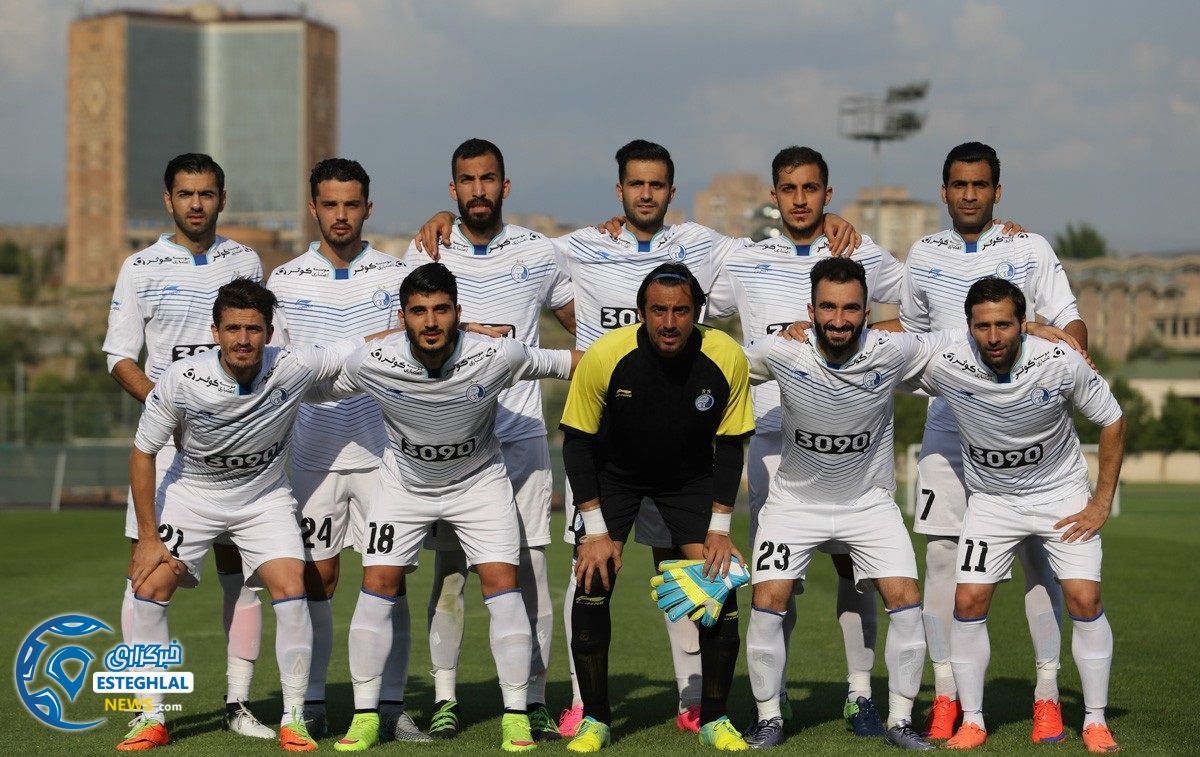 دیدار دوستانه استقلال تهران و آرارات ایروان