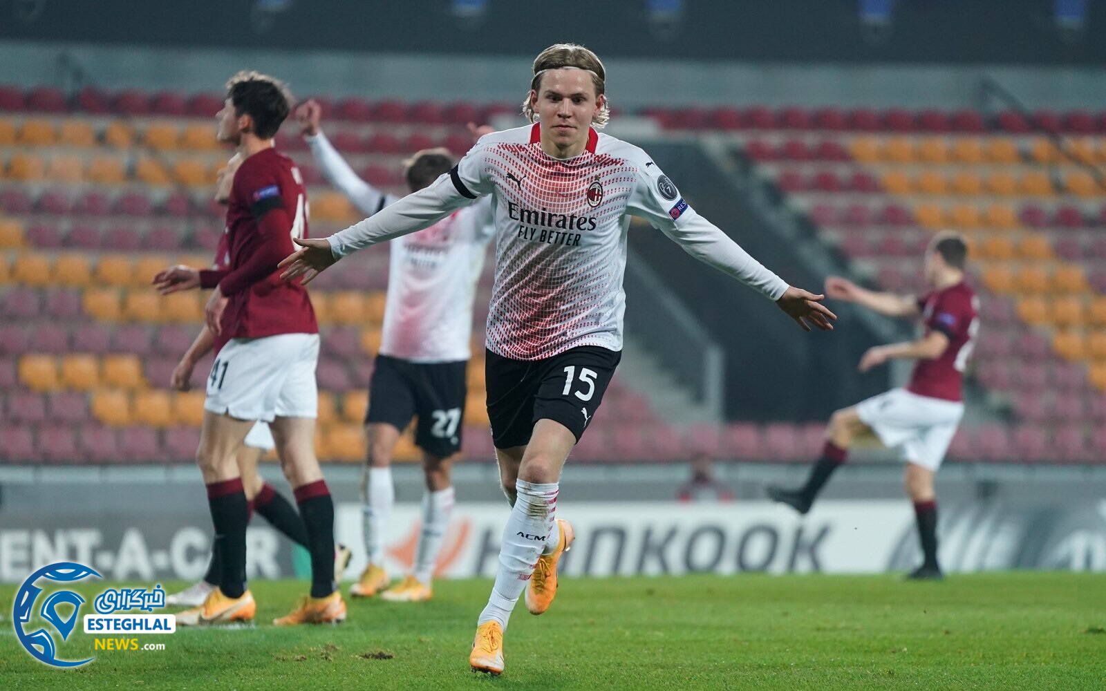 اسپارتاپراگ 1-0 آث میلان