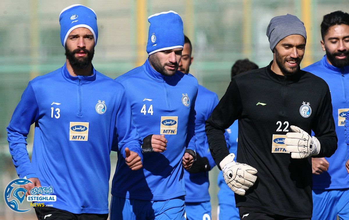 تمرین استقلال 25 دی ماه 97