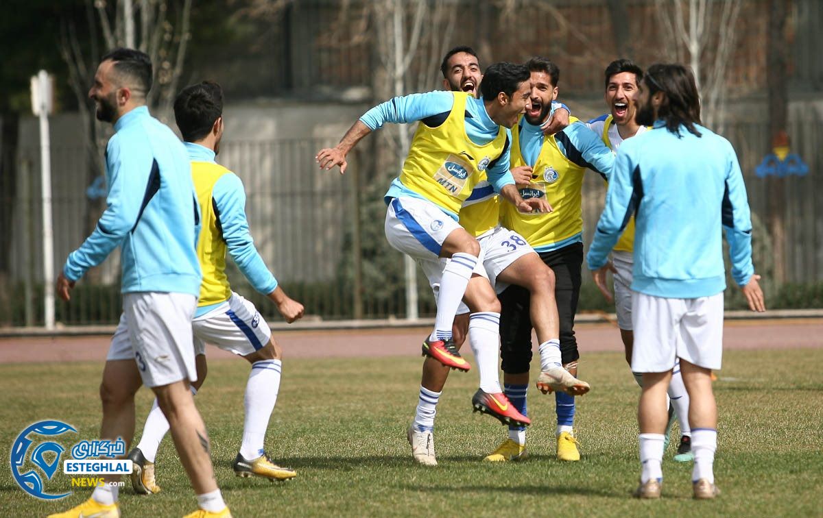 تمرین استقلال 22 اسفند ماه 97