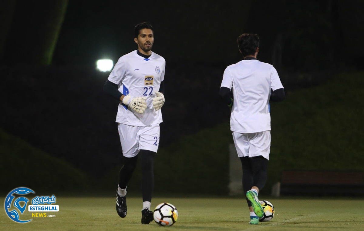 تمرین استقلال جمعه 23 شهریور 97 در دوحه فطر