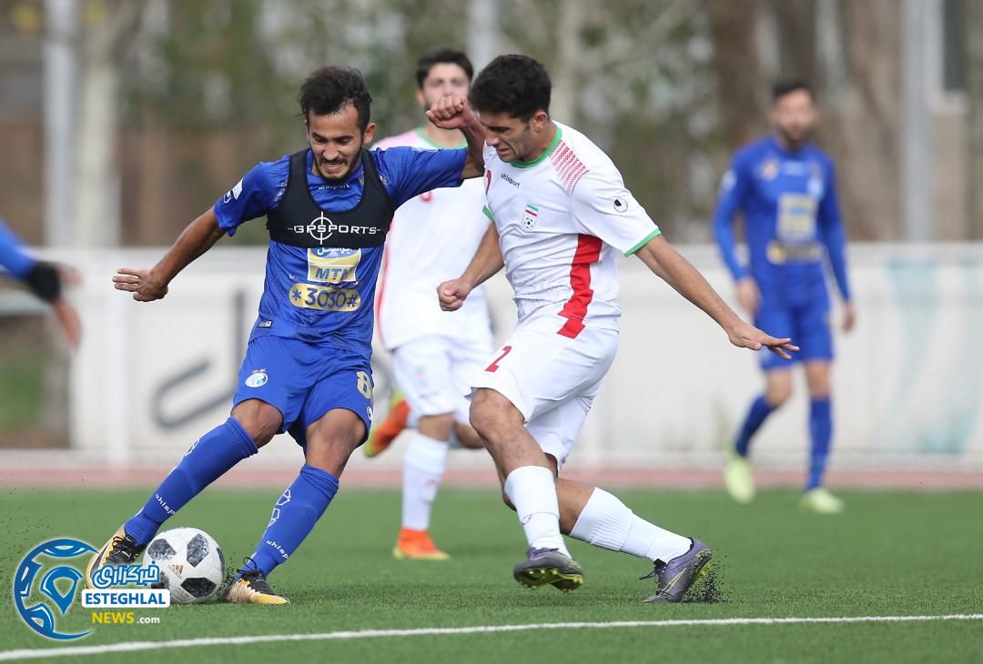 بازی دوستانه استقلال و تیم ملی جوانان
