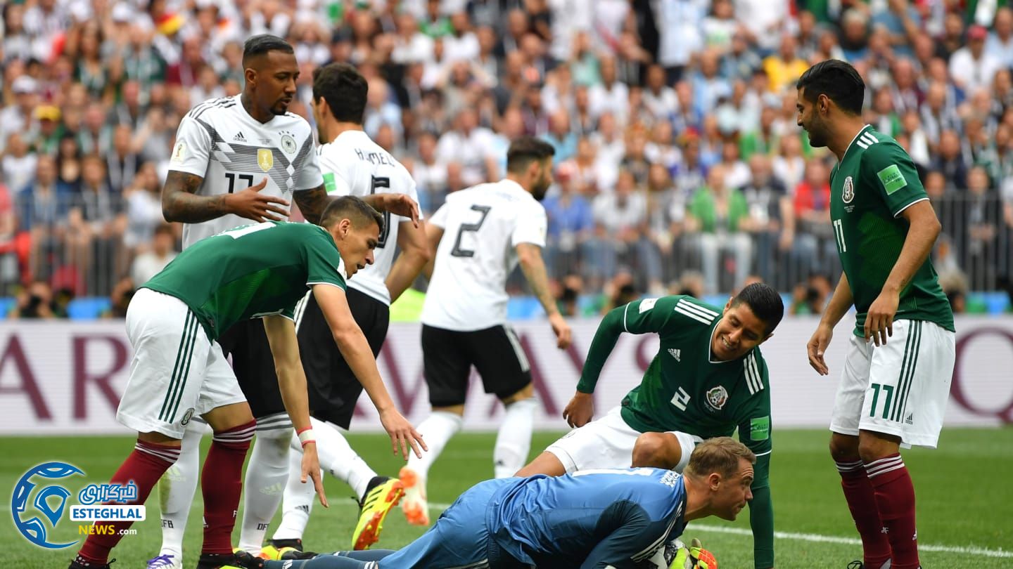 دیدار آلمان و مکزیک