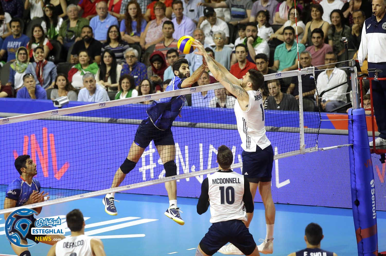 والیبال لیگ ملت های جهان 2018