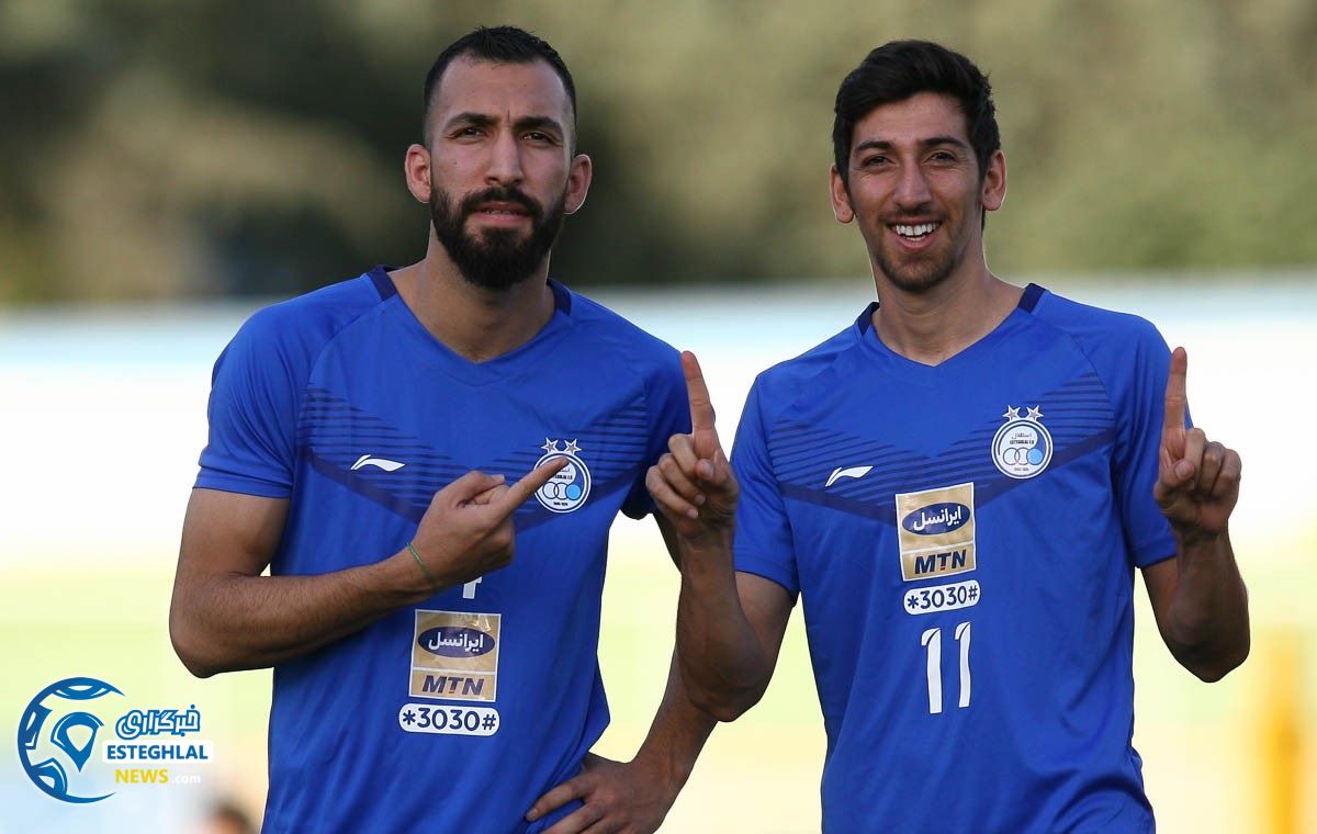 تمرین استقلال سه شنبه 23 مرداد97