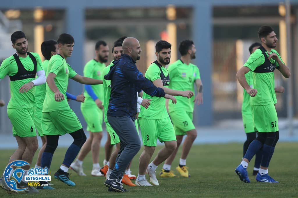 تمرین استقلال کویت