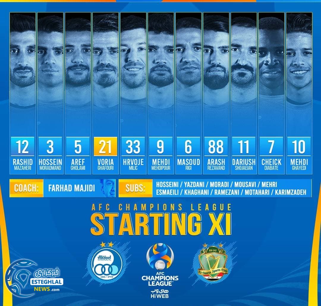 ترکیب استقلال مقابل الشرطه عراق