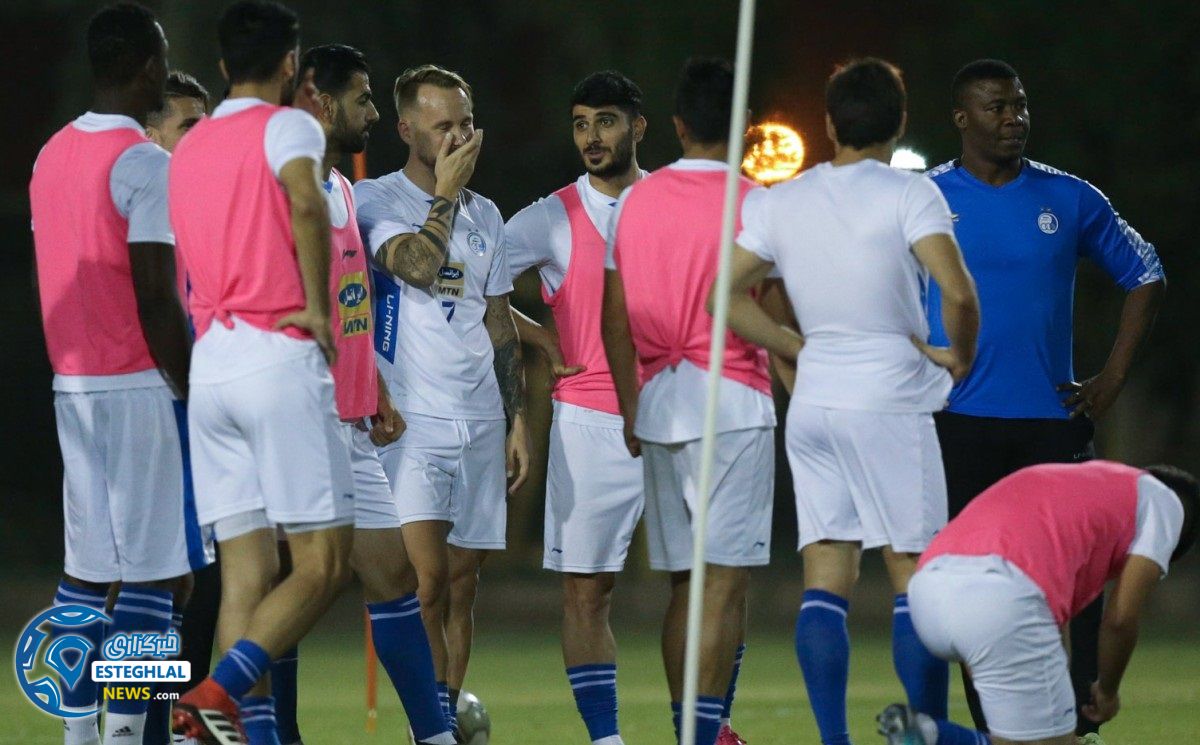 تمرین استقلال 12 مهر 97 در اهواز