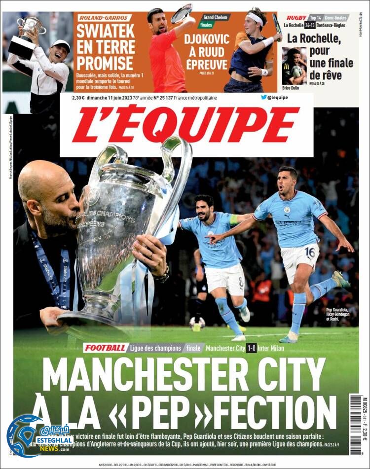 روزنامه ورزشی اکیپ یکشنبه 21 خرداد 1402 