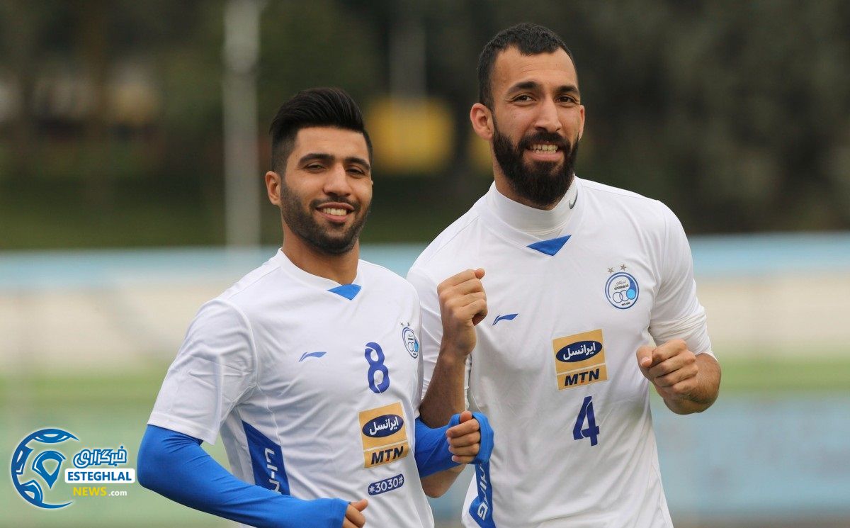 تمرین استقلال 25 مهر 97