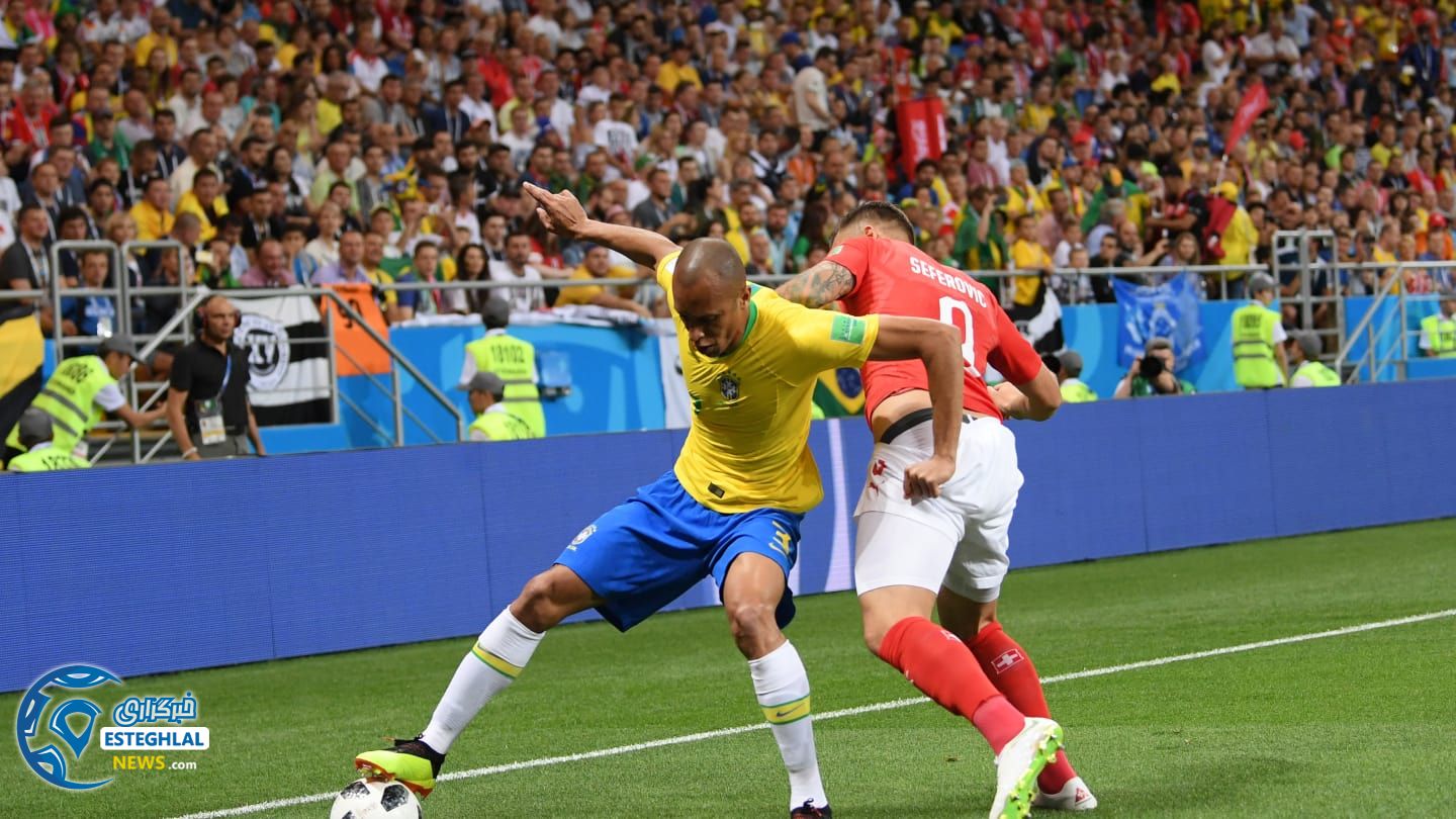 دیدار برزیل و سوئیس