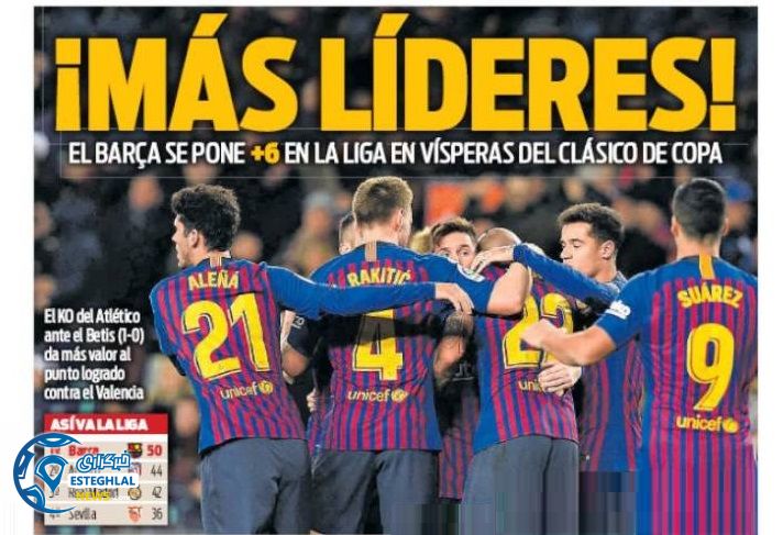 روزنامه های ورزشی جهان دوشنبه 15 بهمن 1397