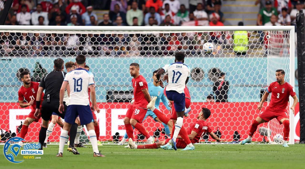 انگلیس 6-2 ایران 