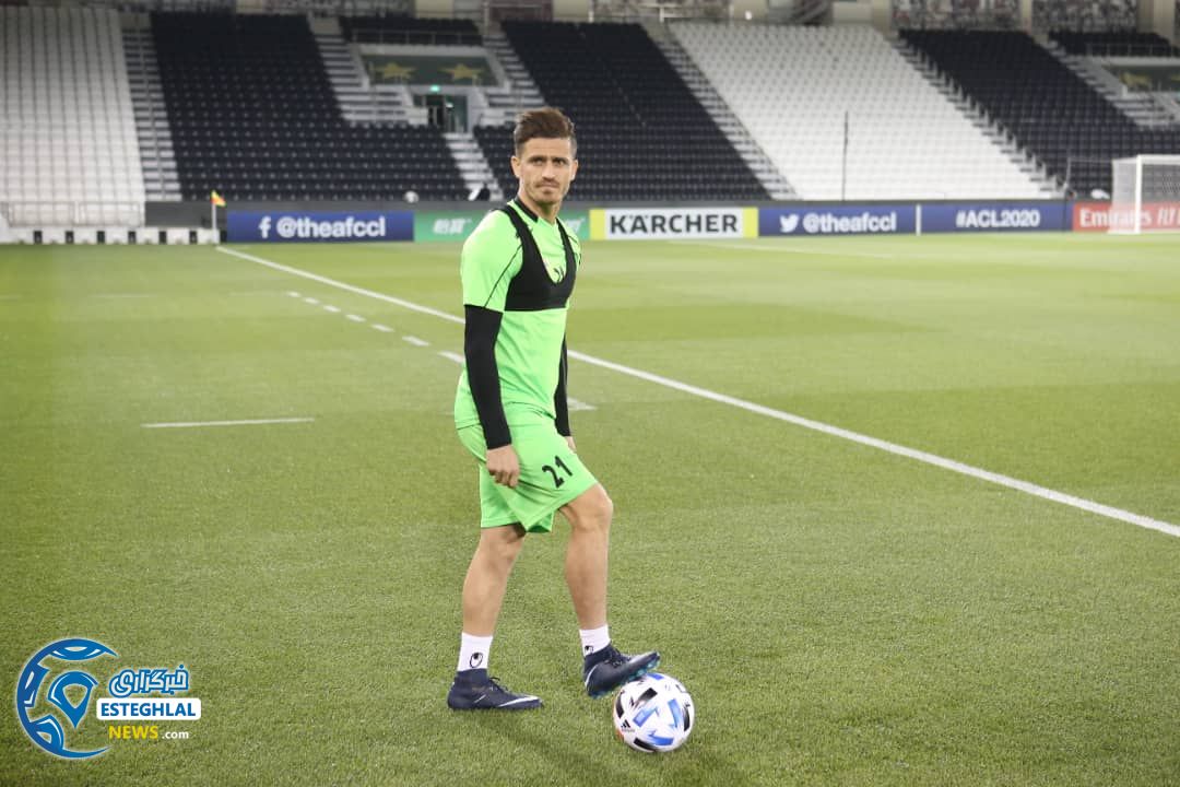 تمرین استقلال در دوحه