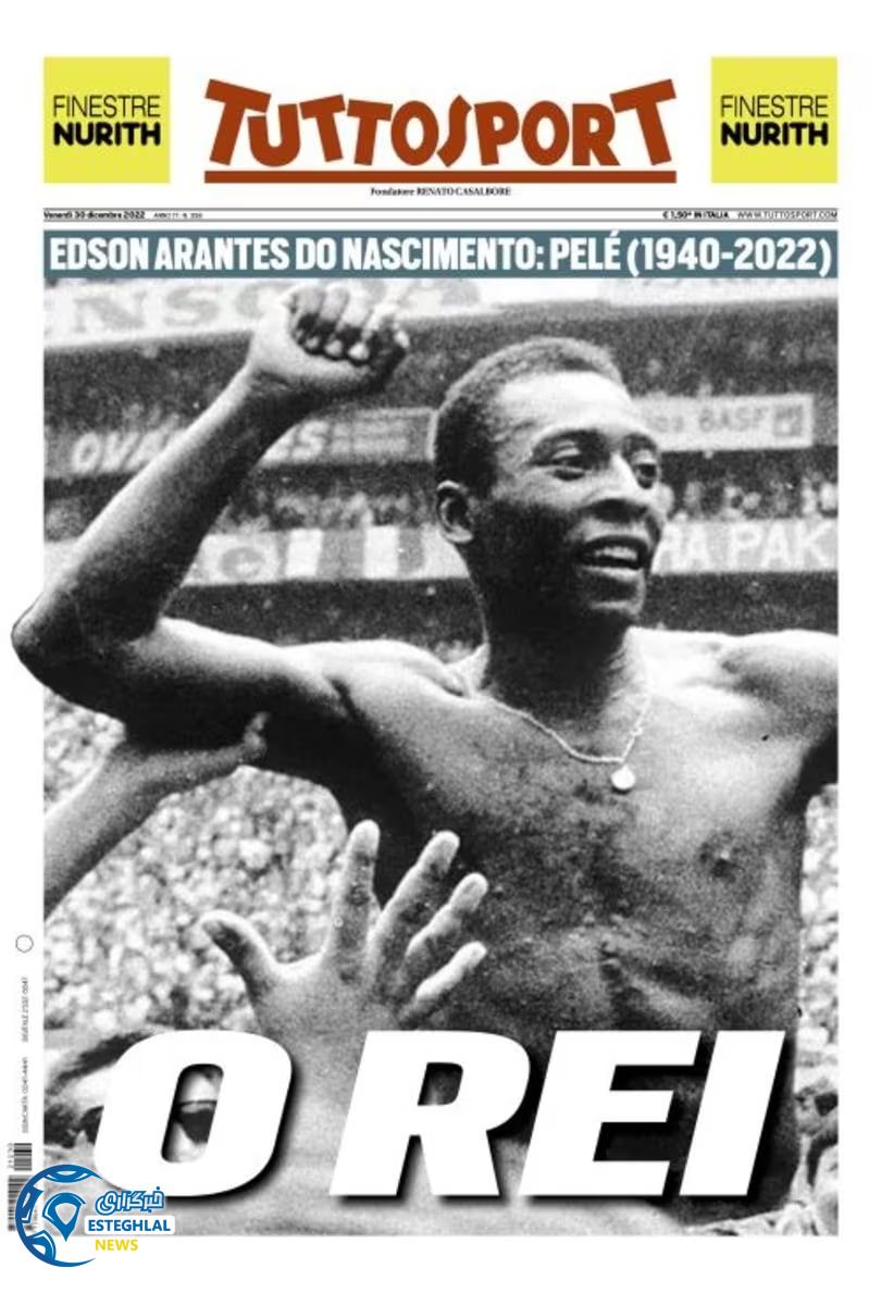 روزنامه ورزشی توتو اسپورت جمعه 9 دی 1401 