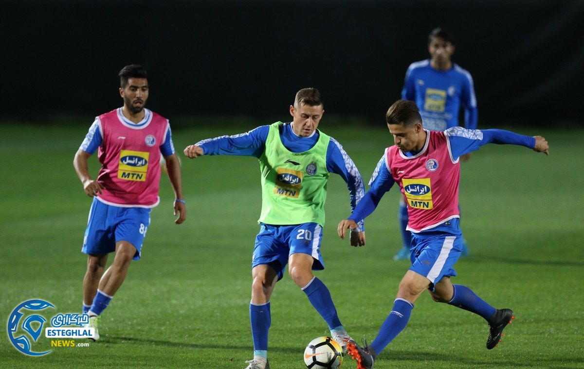 تمرین یکشنبه 13 اسفند العین امارات