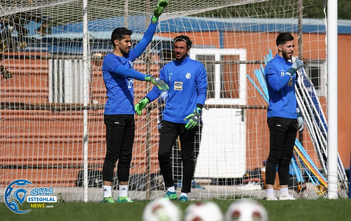 تمرین استقلال 13 آبان 97