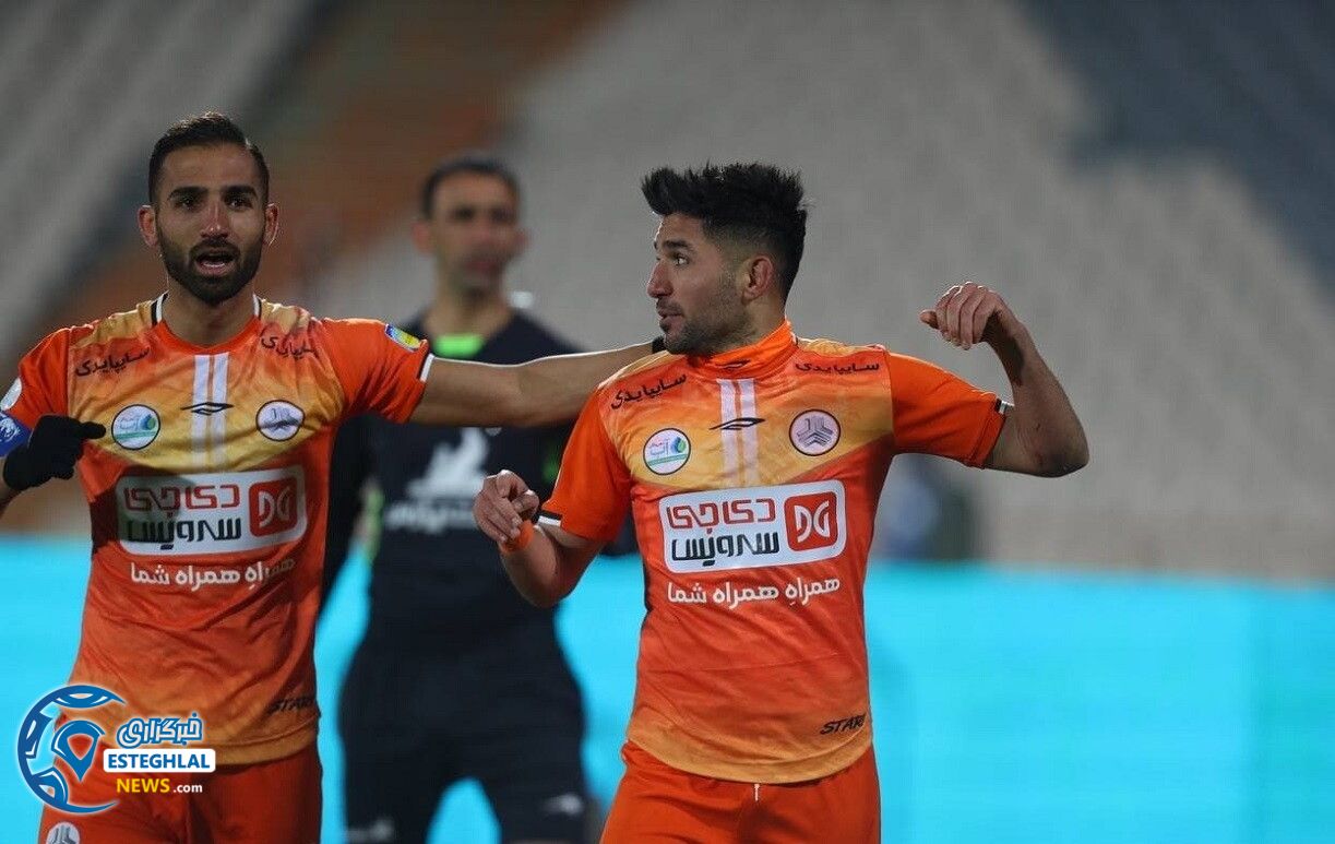 استقلال 0-1 سایپا