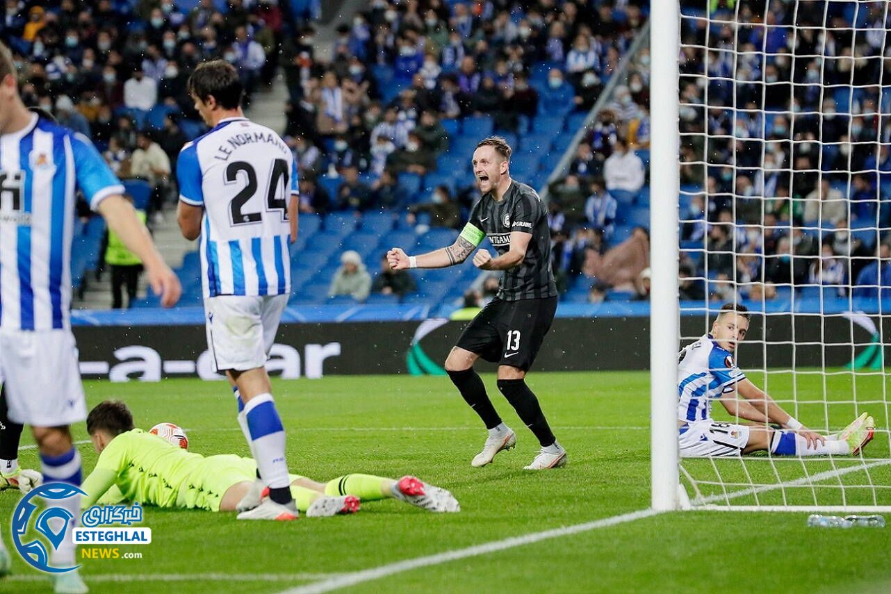 رئال سوسیداد 1-1 اشتورم گراتس