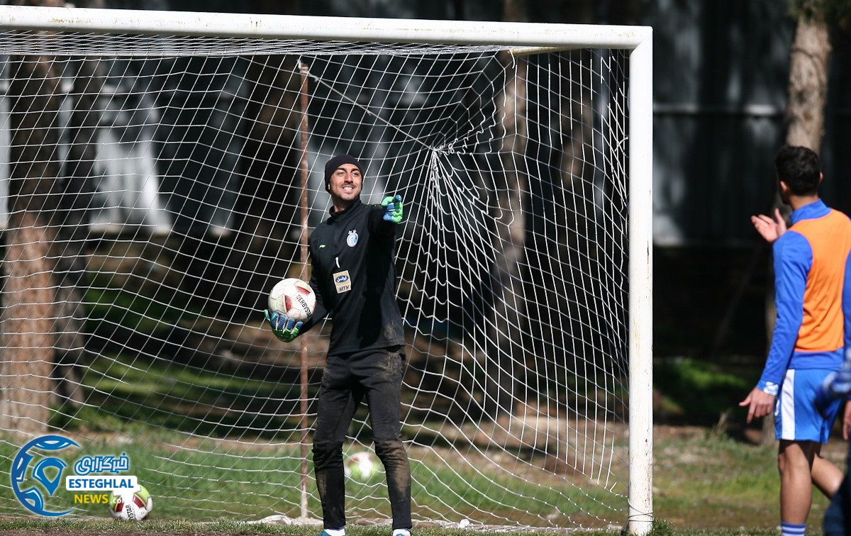 تمرین استقلال 23 بهمن  ماه 97