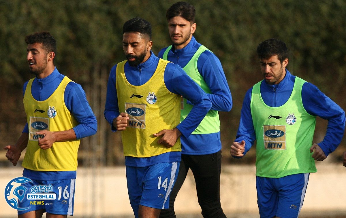 تمرین استقلال 4 بهمن ماه 97