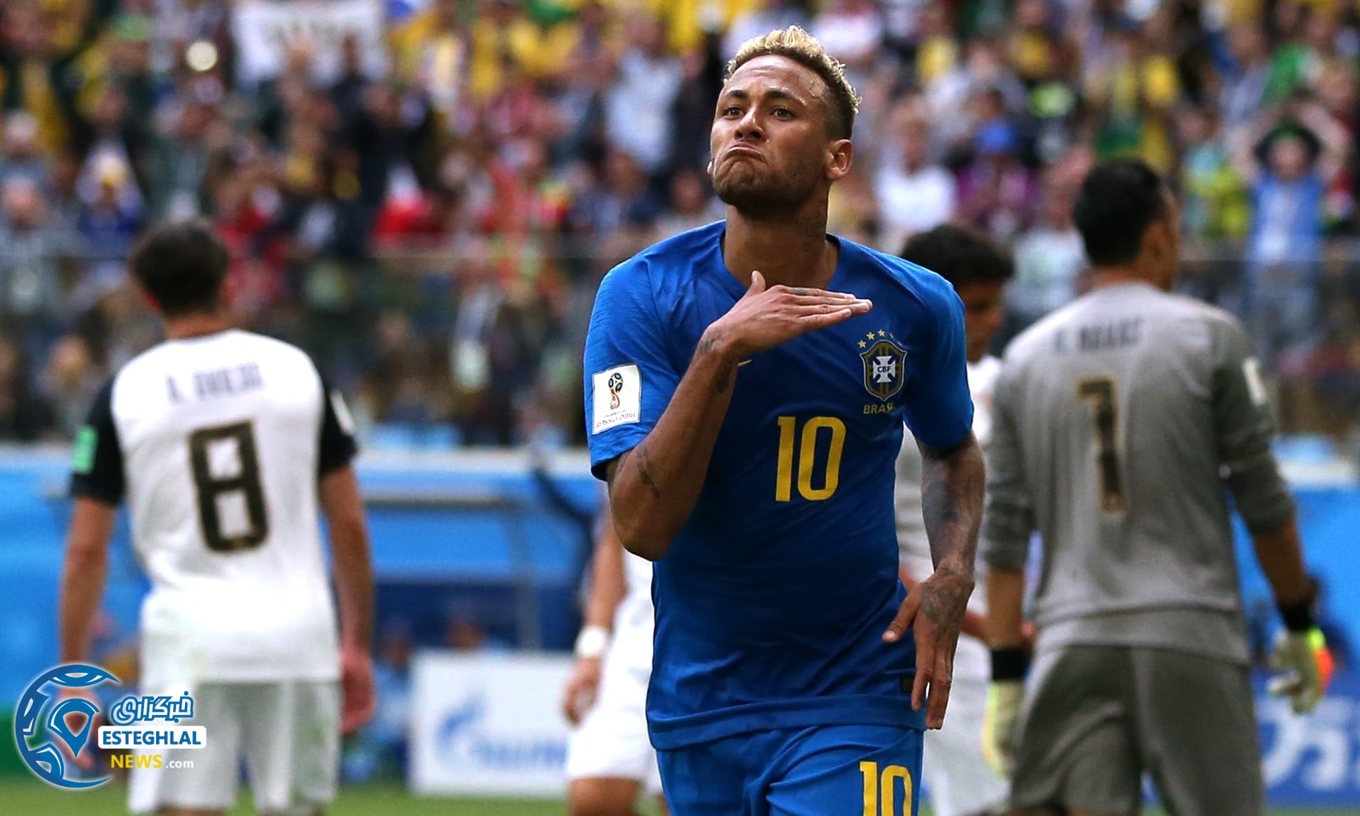 دیدار برزیل و کاستاریکا