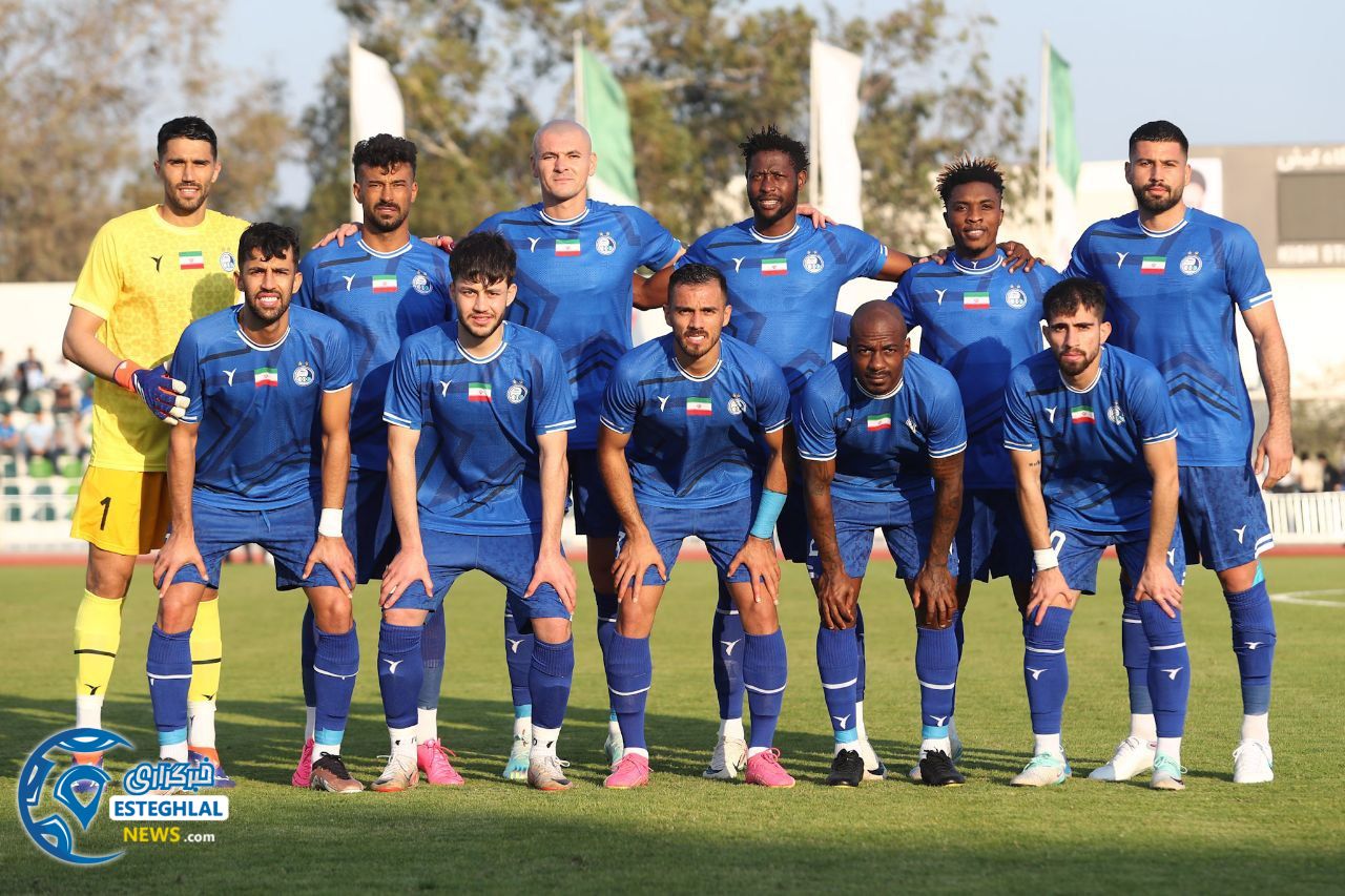 دیدار دوستانه استقلال و خیبر خرم آباد