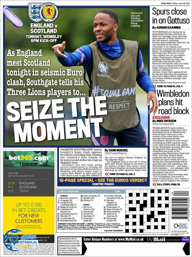 روزنامه ورزشی مایل اسپورت جمعه 28 خرداد 1400