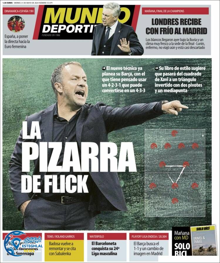 روزنامه ورزشی موندو دپورتیوو جمعه 11 خرداد 1403 