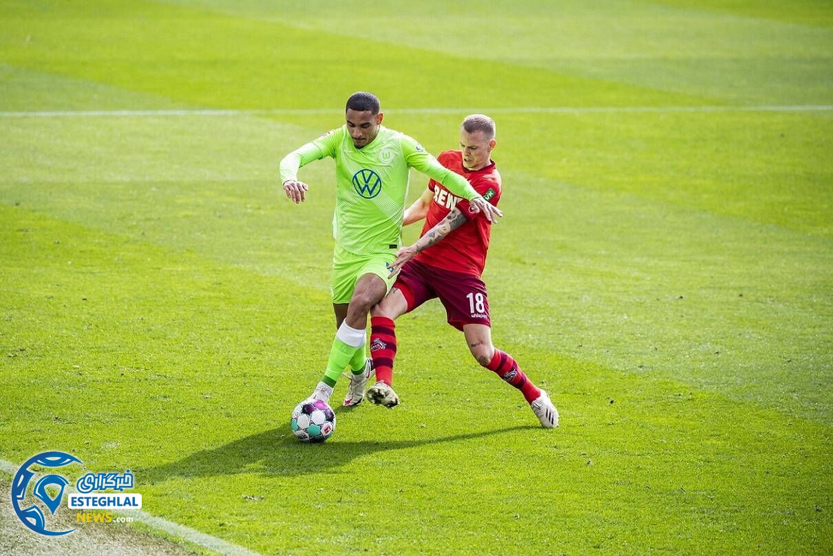 ولفسبورگ 1-0 کلن