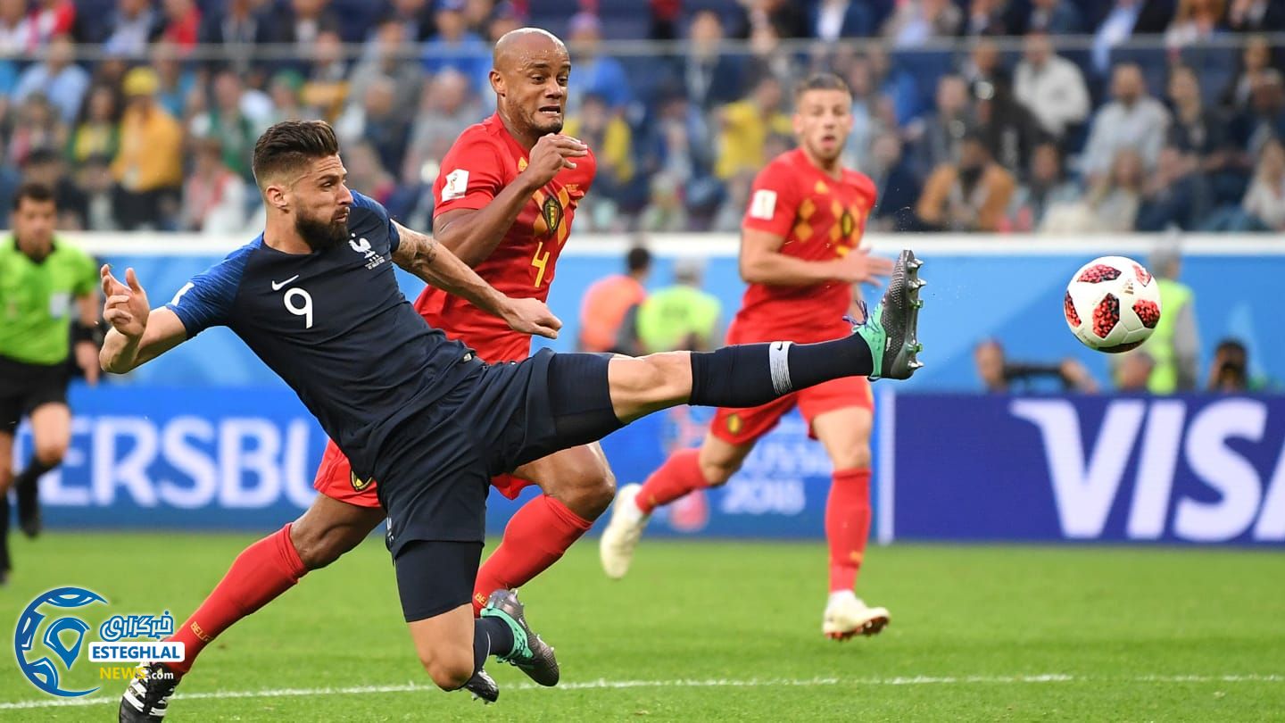 دیدار فرانسه و بلژیک