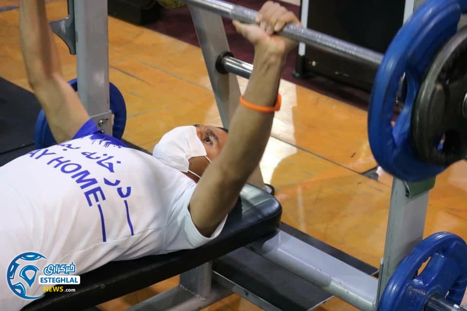 تمرین وزنه استقلال