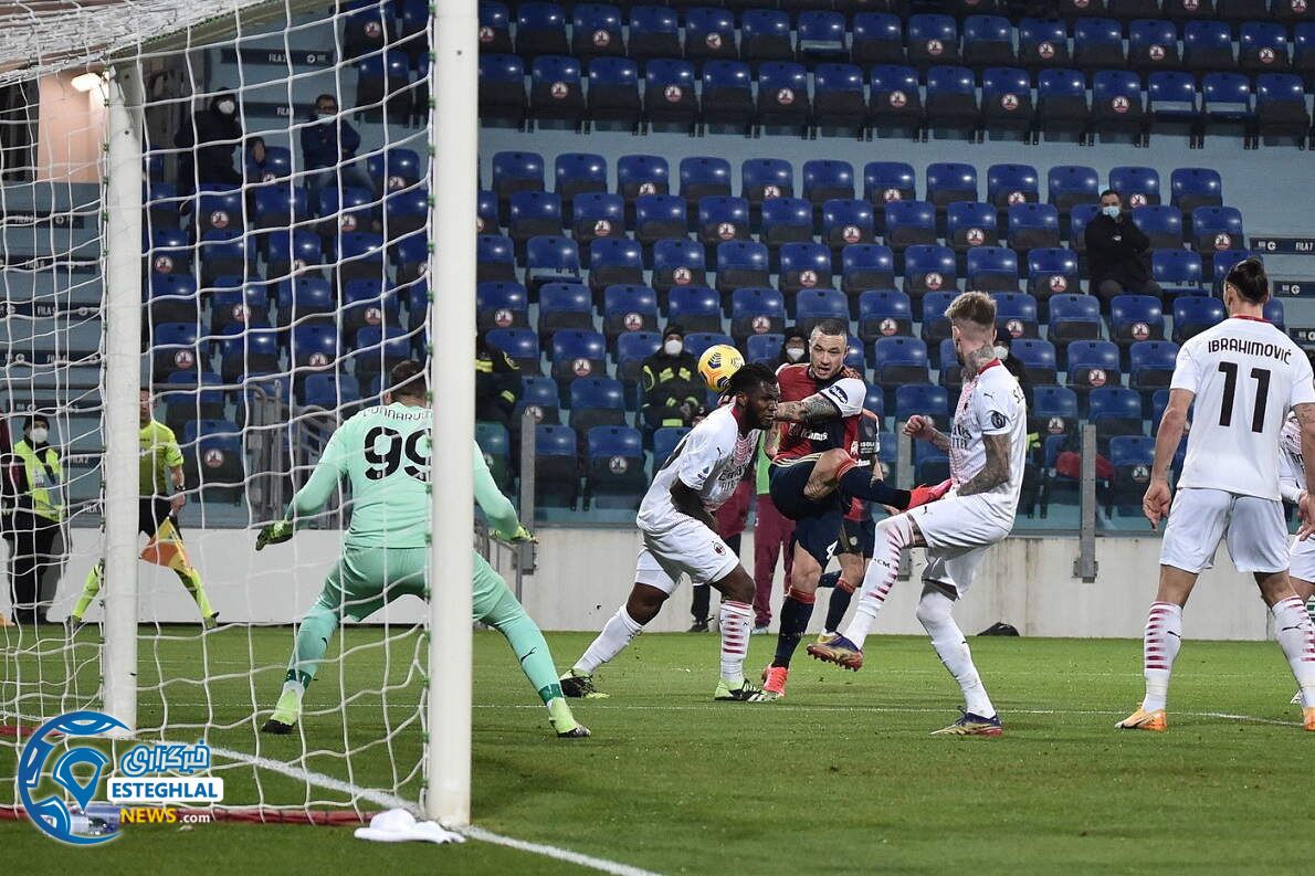 کالیاری 0-2 آث میلان