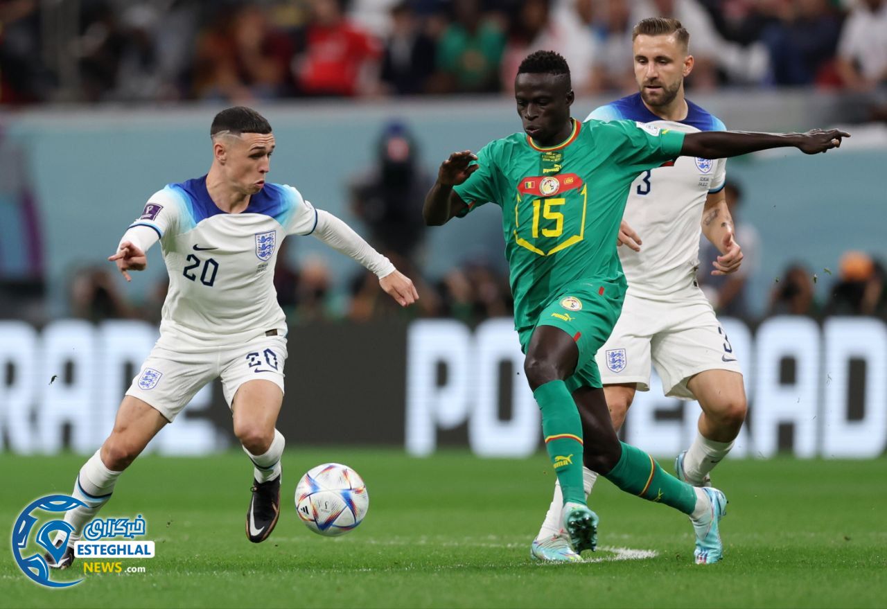 انگلیس 3-0 سنگال
