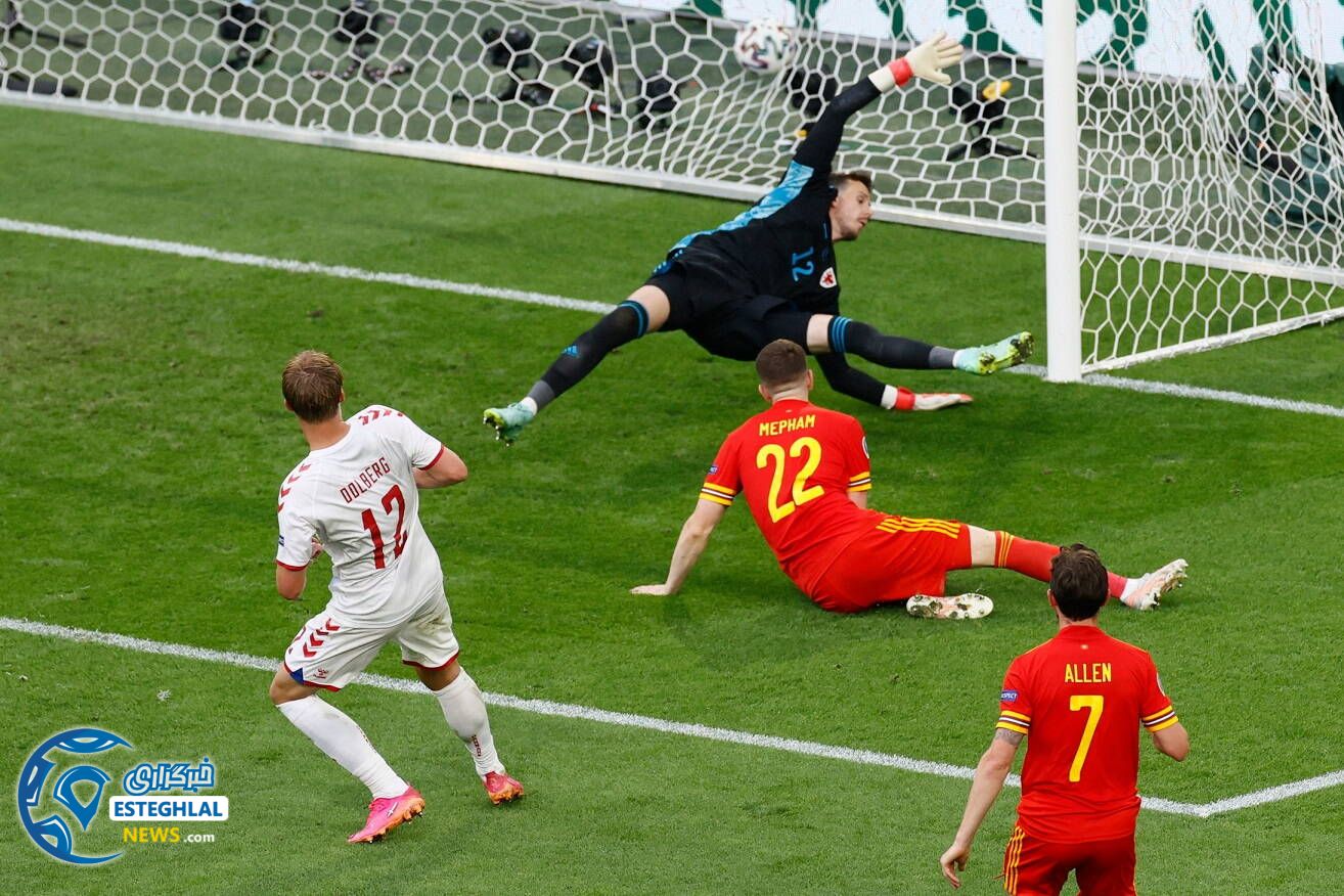 ولز 0-4 دانمارک