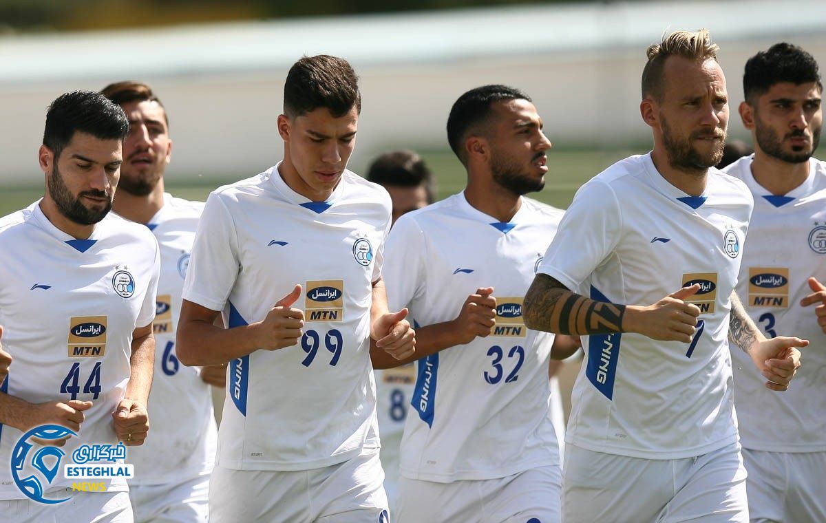 تمرین استقلال دوشنبه 19 شهریور 97