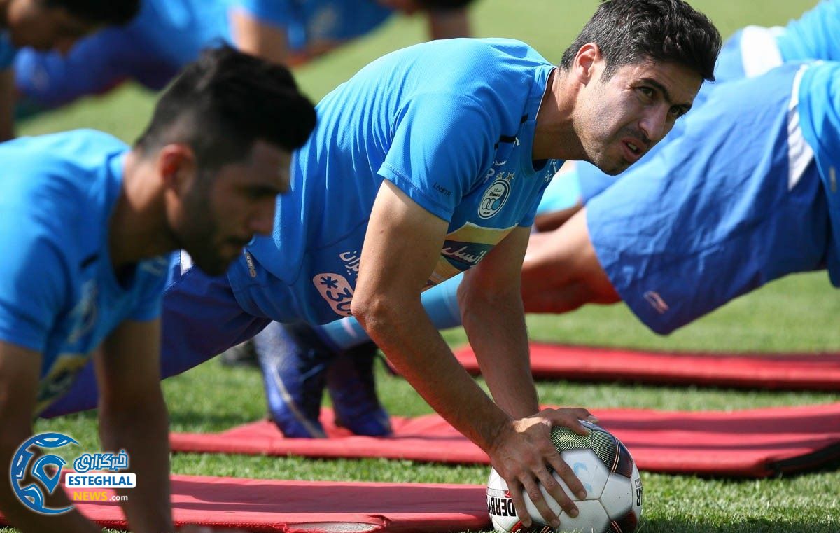 تمرین استقلال دوشنبه 1 مرداد 1397