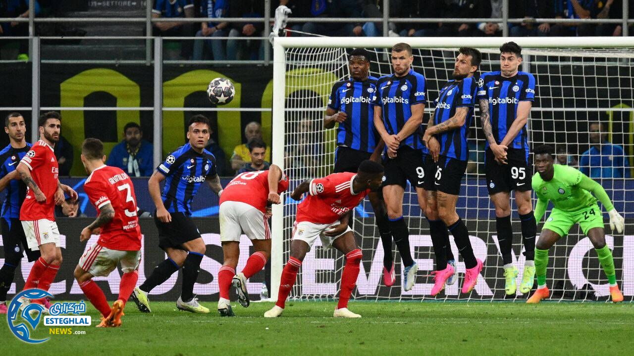 اینترمیلان 3-3 بنفیکا