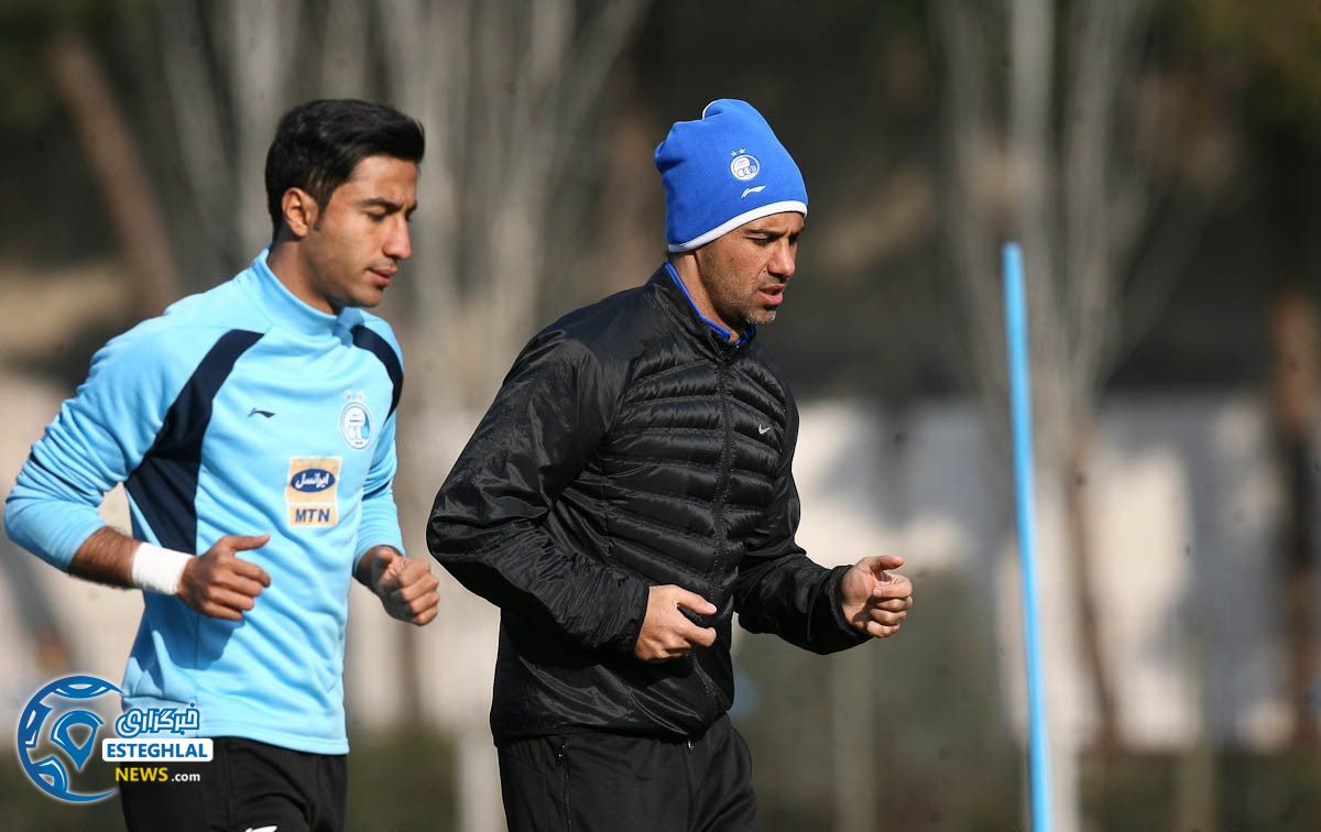 تمرین استقلال 30 بهمن  ماه 97 