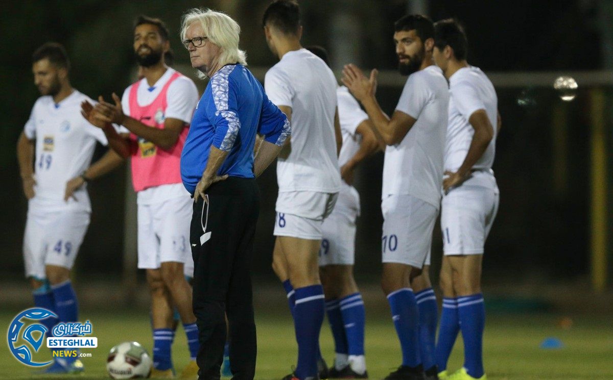 تمرین استقلال 12 مهر 97 در اهواز