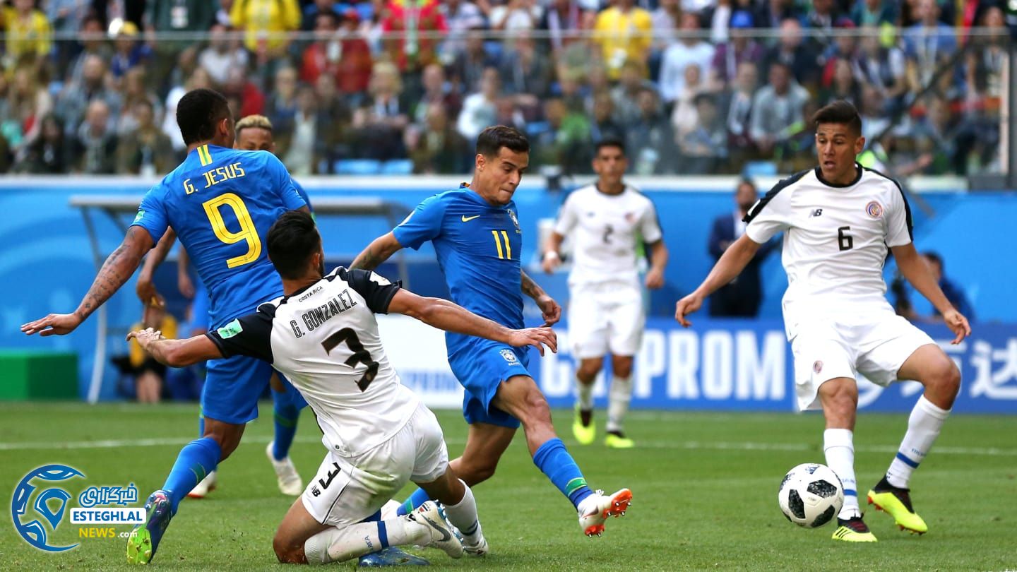 دیدار برزیل و کاستاریکا