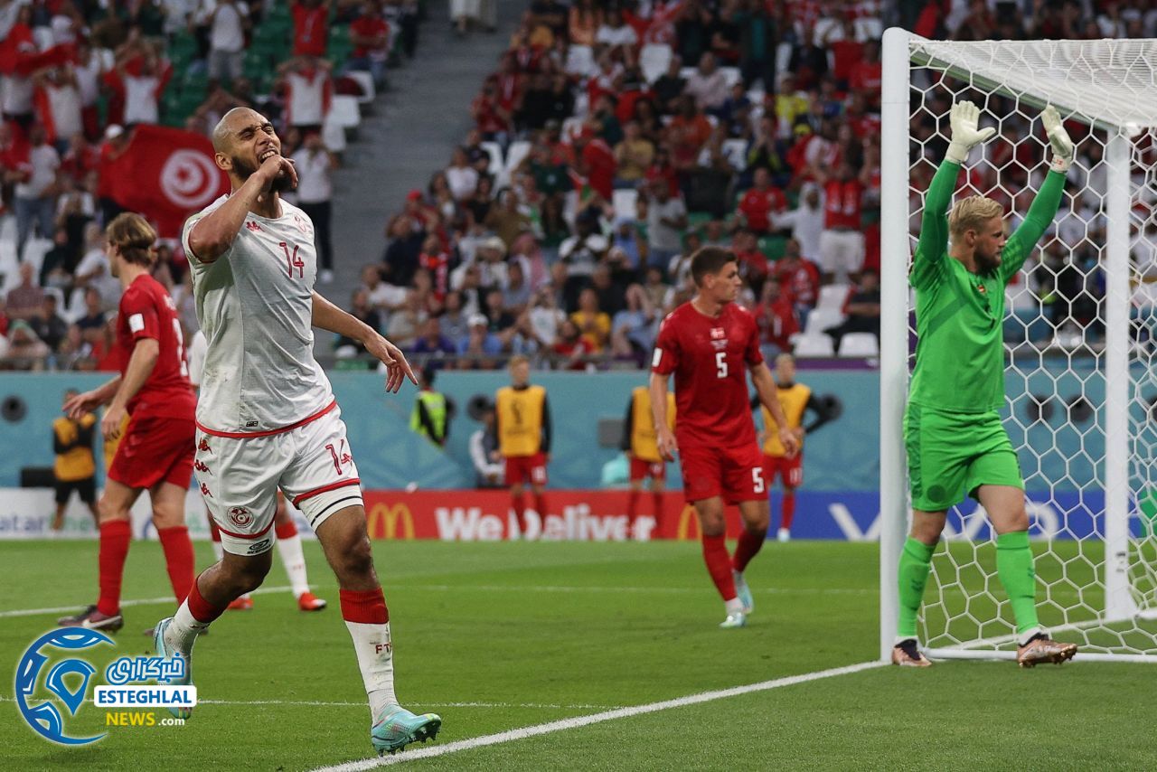 دانمارک 0-0 تونس