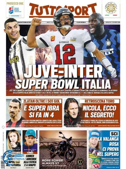 روزنامه ورزشی توتو اسپورت سه شنبه 21 بهمن 1399