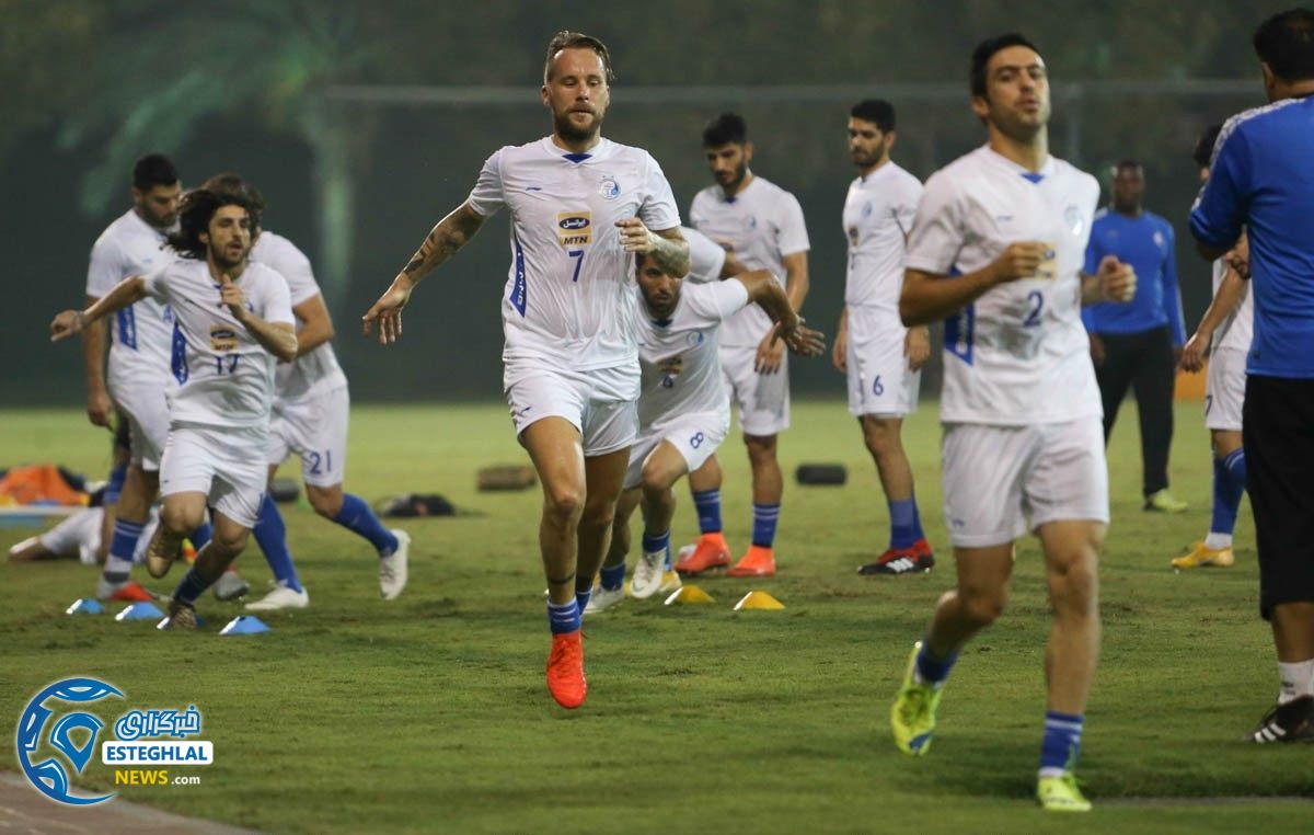 تمرین استقلال شنبه 24 شهریور 97 در دوحه قطر