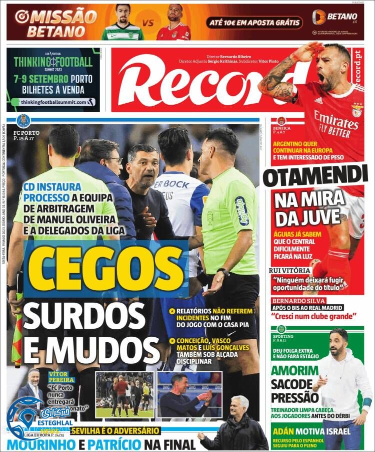 روزنامه رکورد جمعه 29 اردیبهشت 1402 