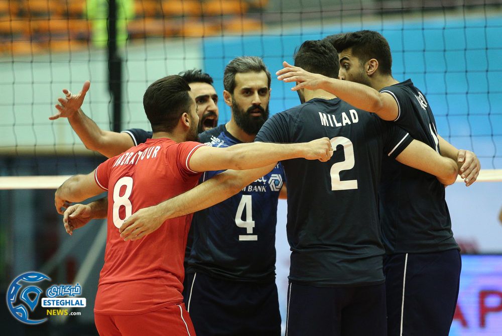 دیدار تیم های ملی والیبال ایران و استرالیا