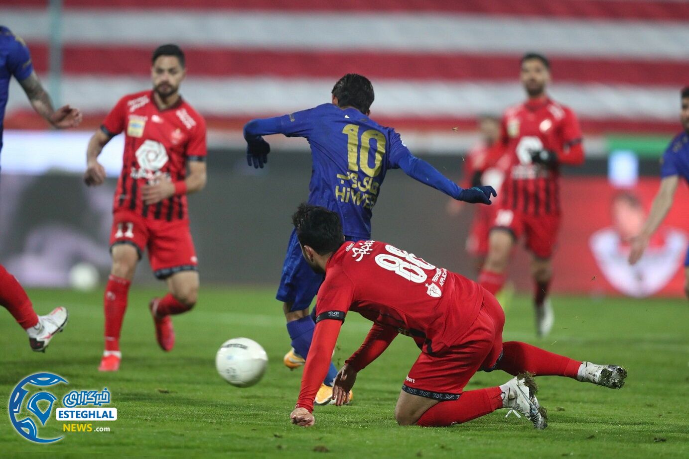 استقلال 2-2 پرسپولیس