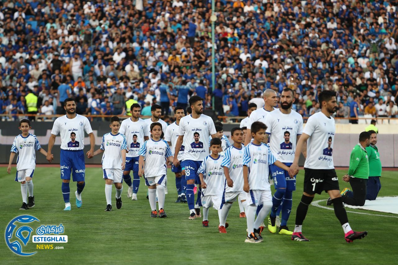 حواشی دیدار استقلال و نساجی