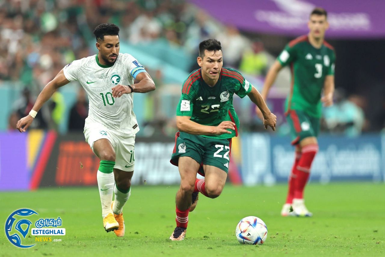 عربستان 1-2 مکزیک