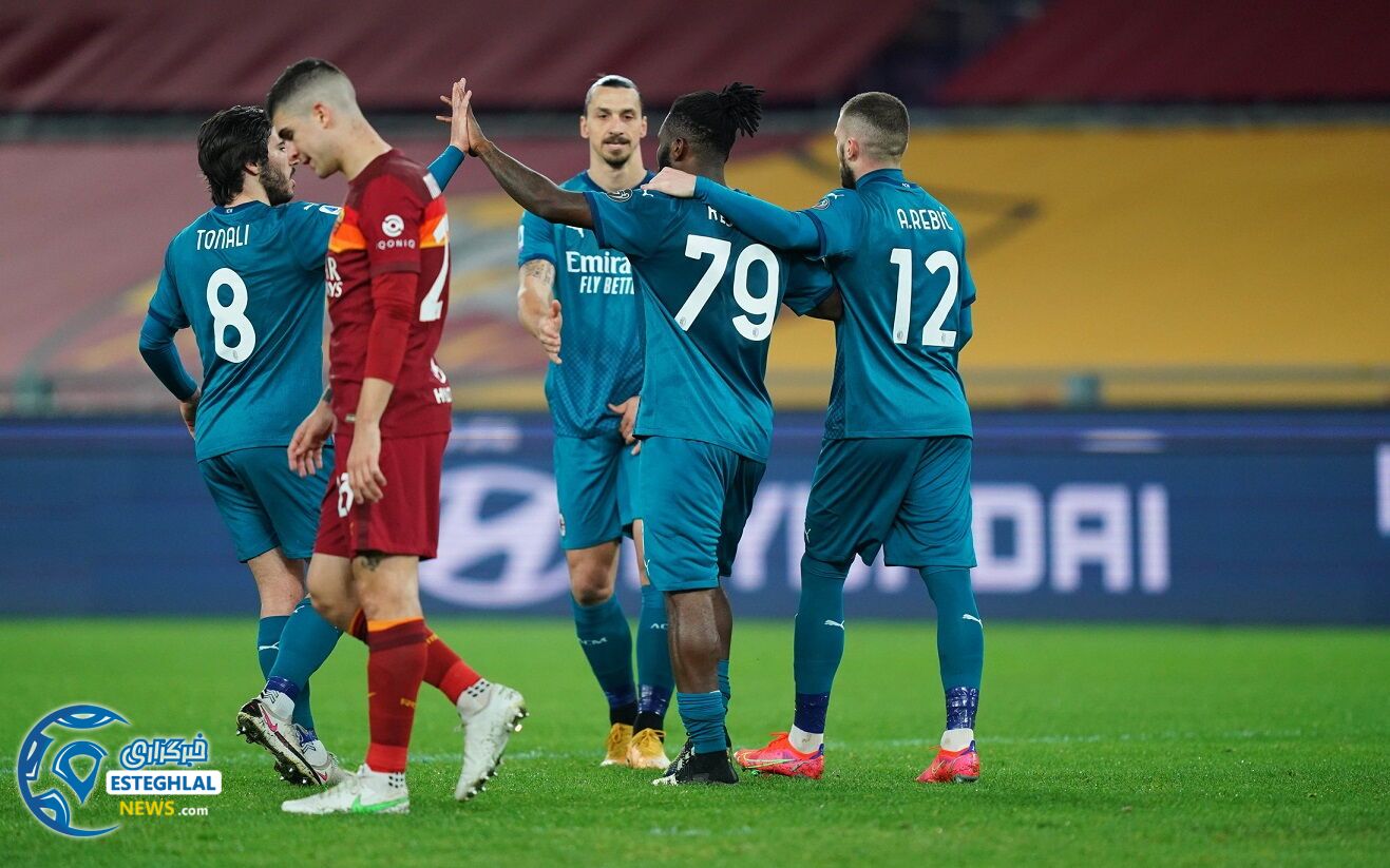 آاس رم 1-2 آث میلان